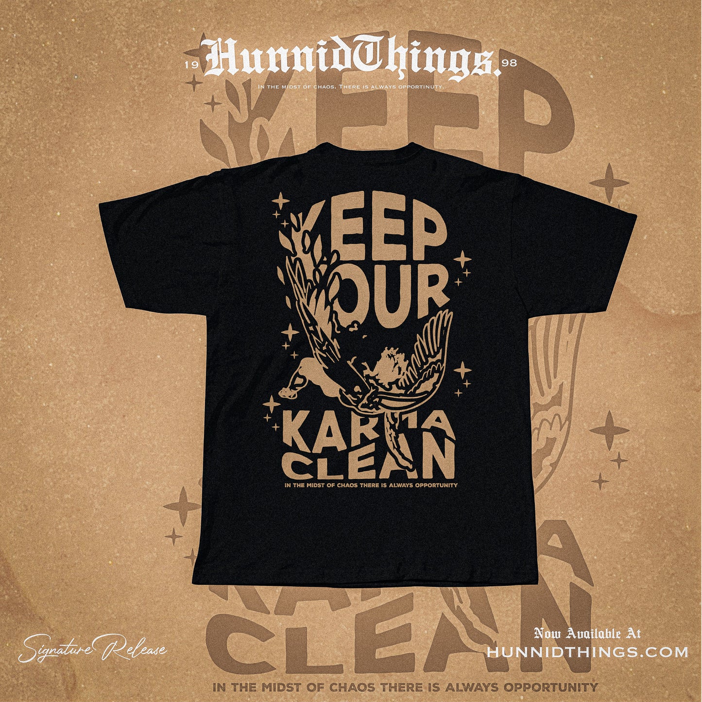 KEEP YOUR KARMA CLEAN TEE